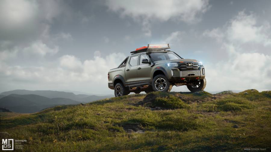 In pictures: New Mahindra Scorpio-N based Global Pik Up