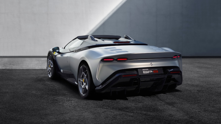 Ferrari SP-8 is a one-off supercar based on the F8 Spider
