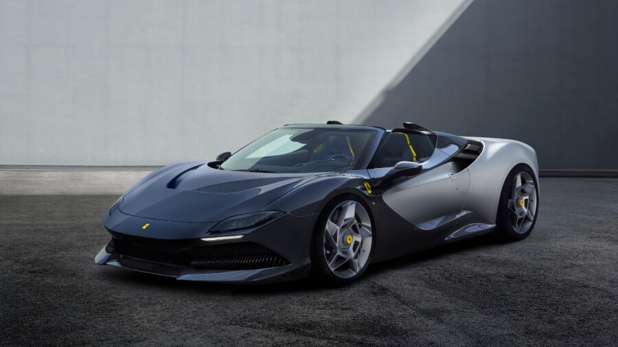 Ferrari SP-8 is a one-off supercar based on the F8 Spider