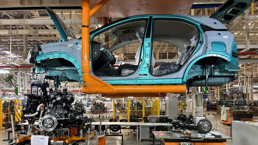 Behind the scenes: A look inside Tata Passenger Electric Mobility manufacturing facility in Sanand, Gujarat
