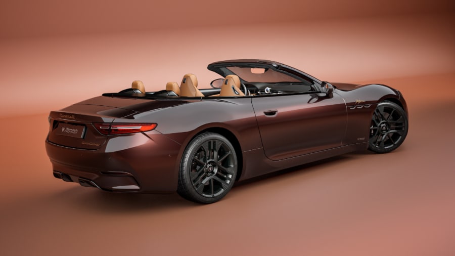 Maserati GranCabrio Folgore Tignanello will be a one-off droptop EV