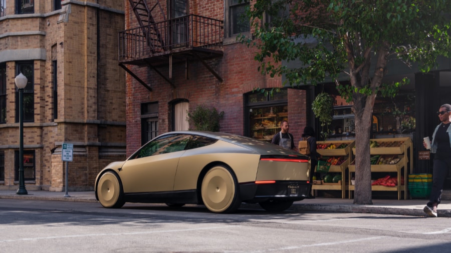 Tesla Robotaxi is fully driverless cab concept for 2 passengers