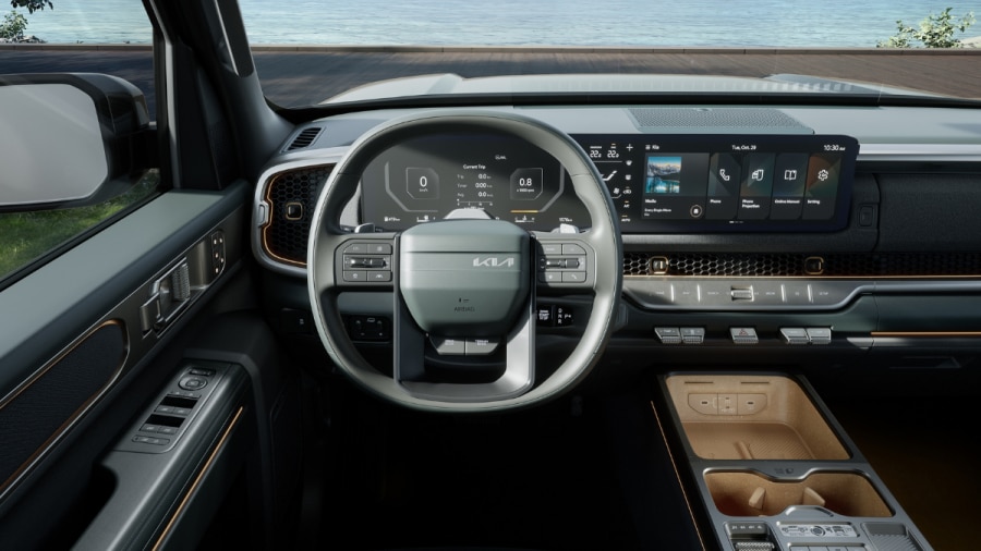 The Kia Tasman is the brands first ever pickup truck