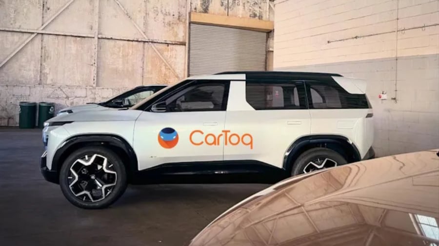 Tata Sierra EV spied in production-ready form