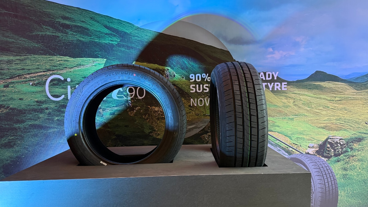 CEAT Launches SecuraDrive CIRCL. Indias First Road-Ready Tyre with upto 90% Sustainable Materials
