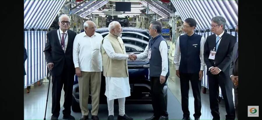 Made in India Maruti Suzuki e-Vitara flagged off