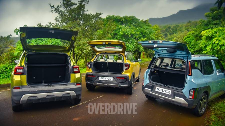 Kia Syros vs Mahindra 3XO vs Skoda Kylaq comparison review - the new guys