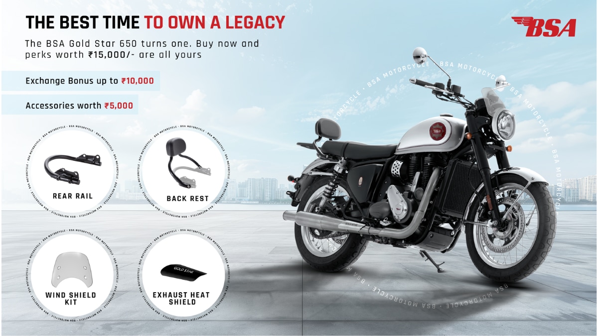 BSA Gold Star Marks One Year in India with a Festive Exchange Offer and Price Cuts