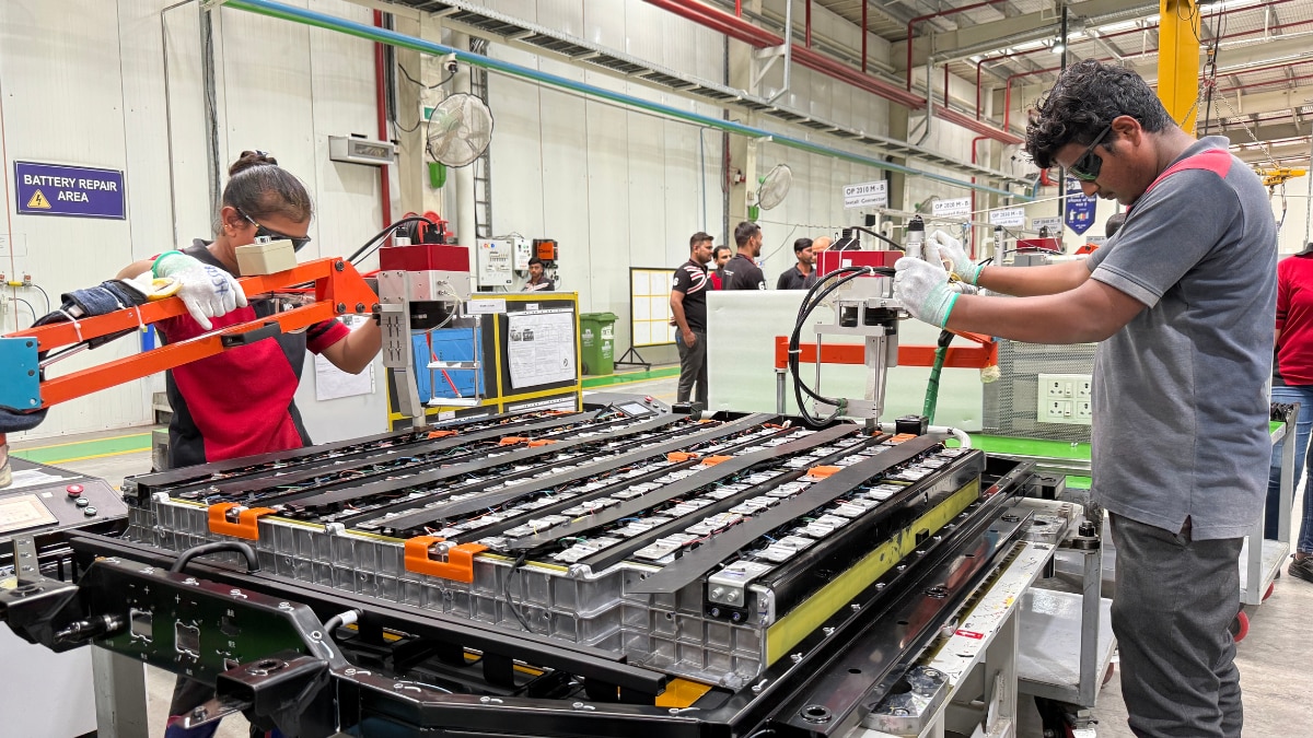 Inside MG's Halol Facility