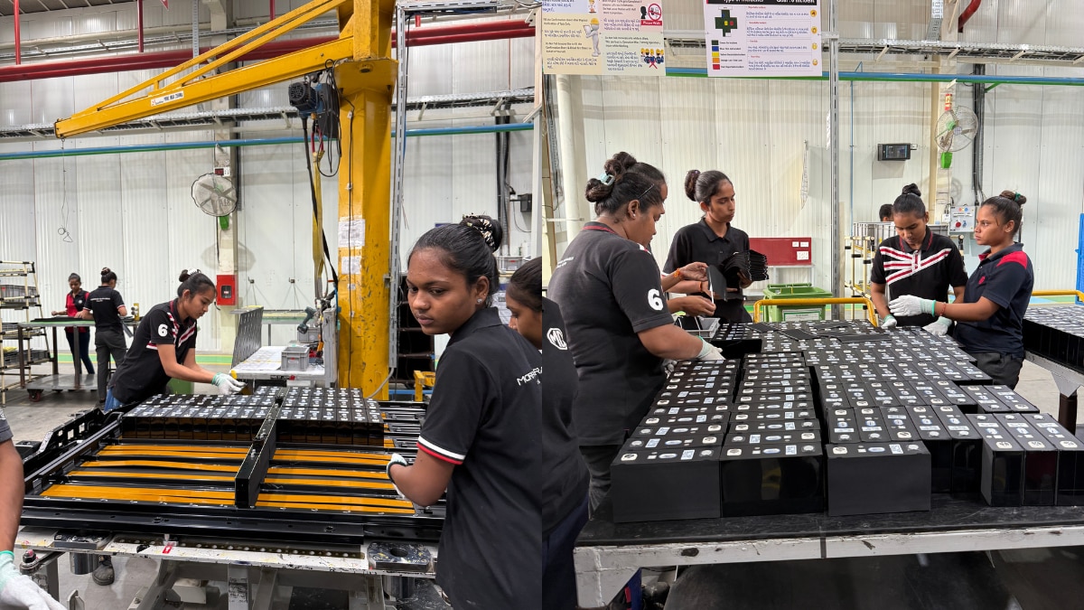 Inside MG's Halol Facility