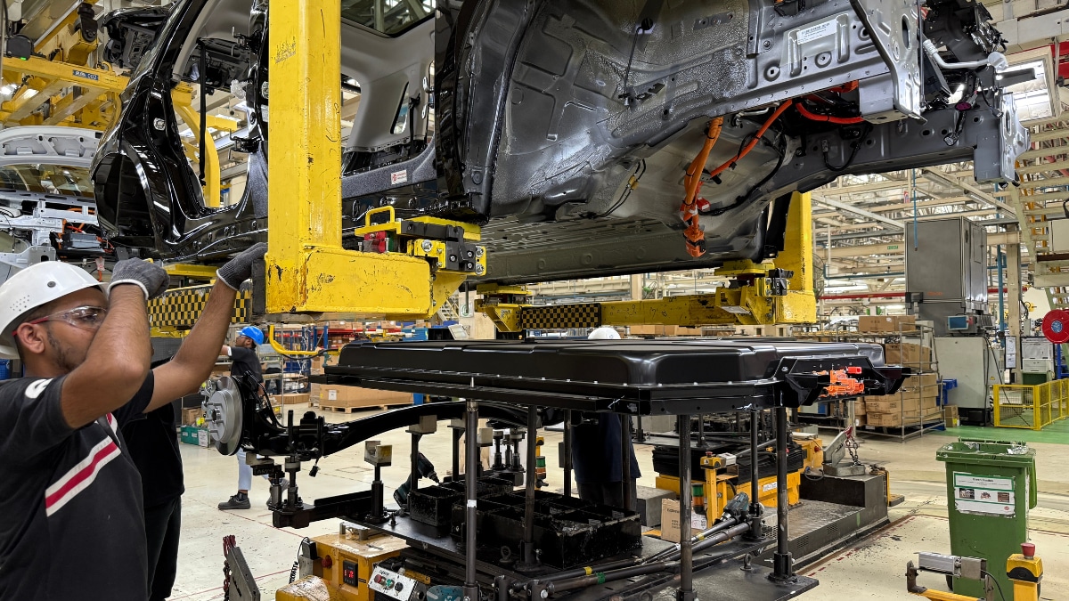 Inside MG's Halol Facility