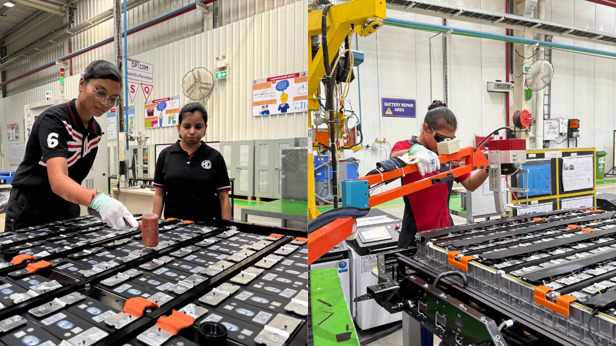 Inside MG's Halol Facility