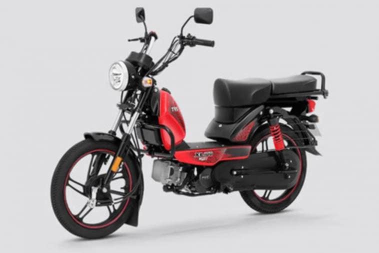 TVS XL100 Heavy Duty gets alloys