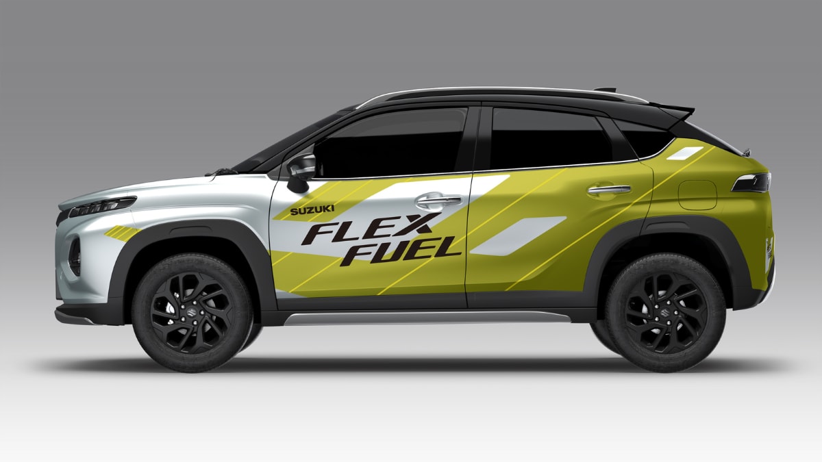 Suzuki Fronx Flex Fuel Concept Debuts at 2025 Japan Mobility Show