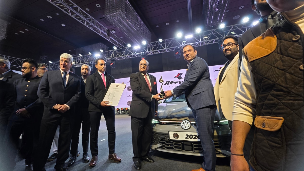 Volkswagen Golf GTi wins Premium Car Award 2026 at ICOTY