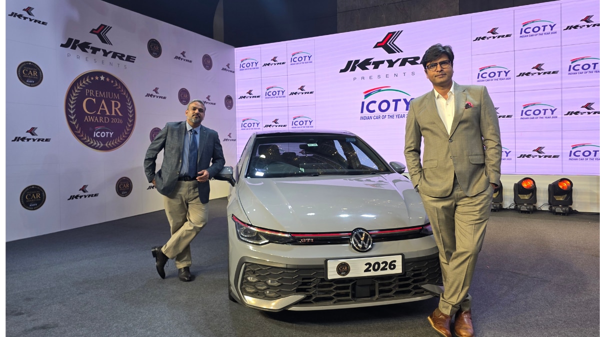 Volkswagen Golf GTi wins Premium Car Award 2026 at ICOTY