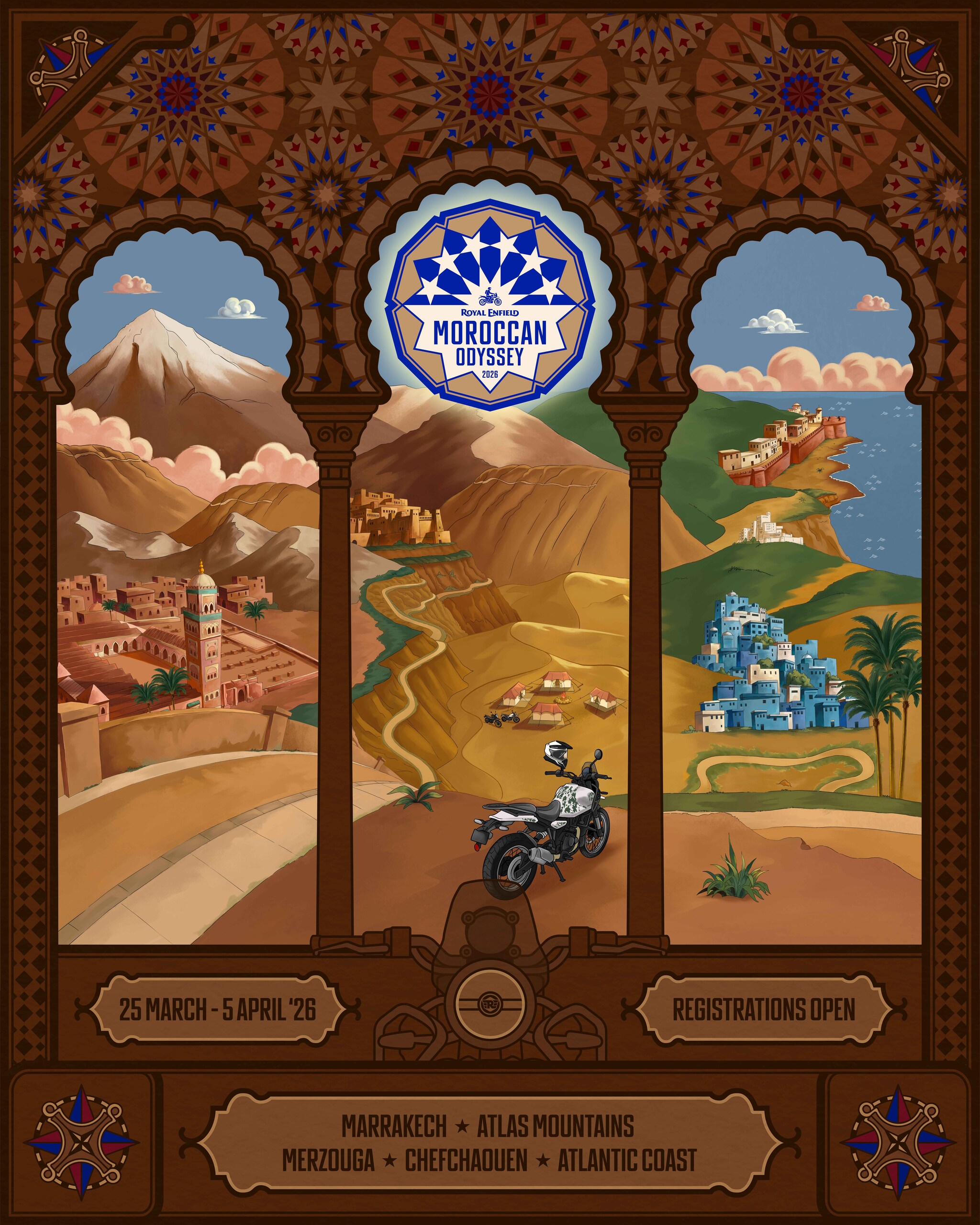 2026 Royal Enfield Moroccan Odyssey announced