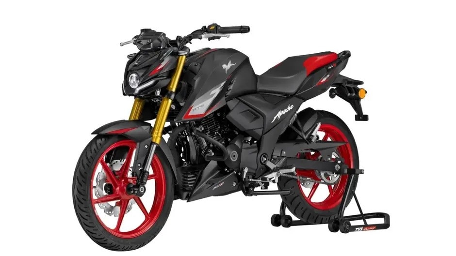 2026 TVS Apache RTR 160 4V launched at Rs 1.25 lakh
