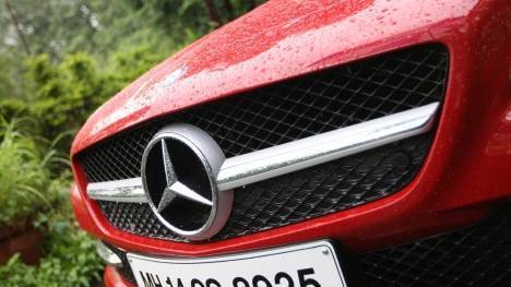 Mercedes-Benz SLK 2013 350  Blue efficiency