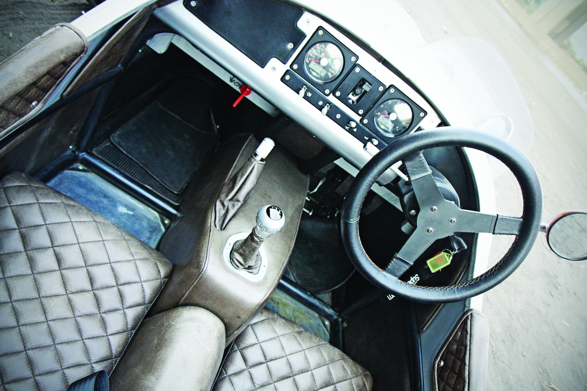 Morgan Superdry 2013 interior