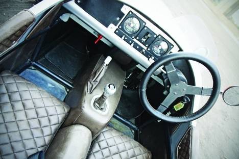 Morgan Superdry 2013 interior