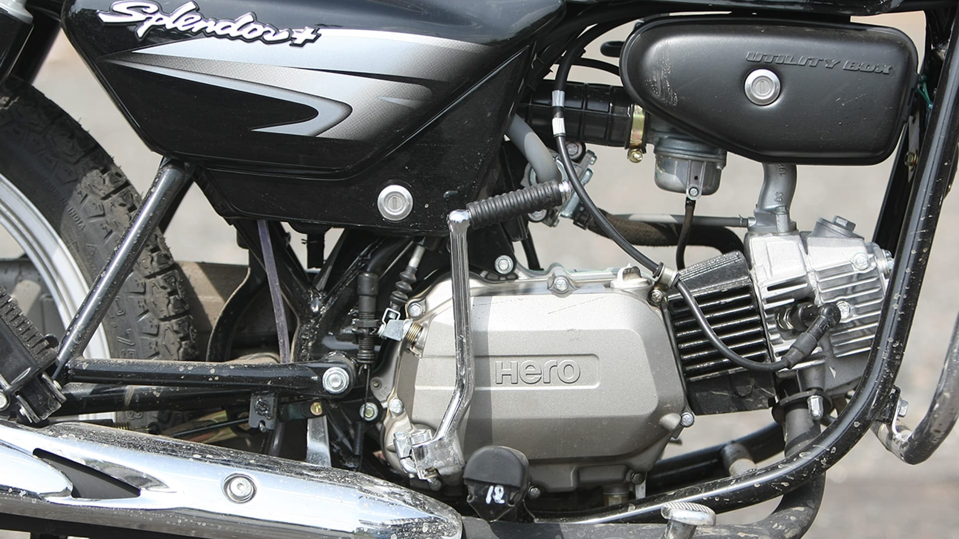 Hero Splendor Plus 2013 Exterior