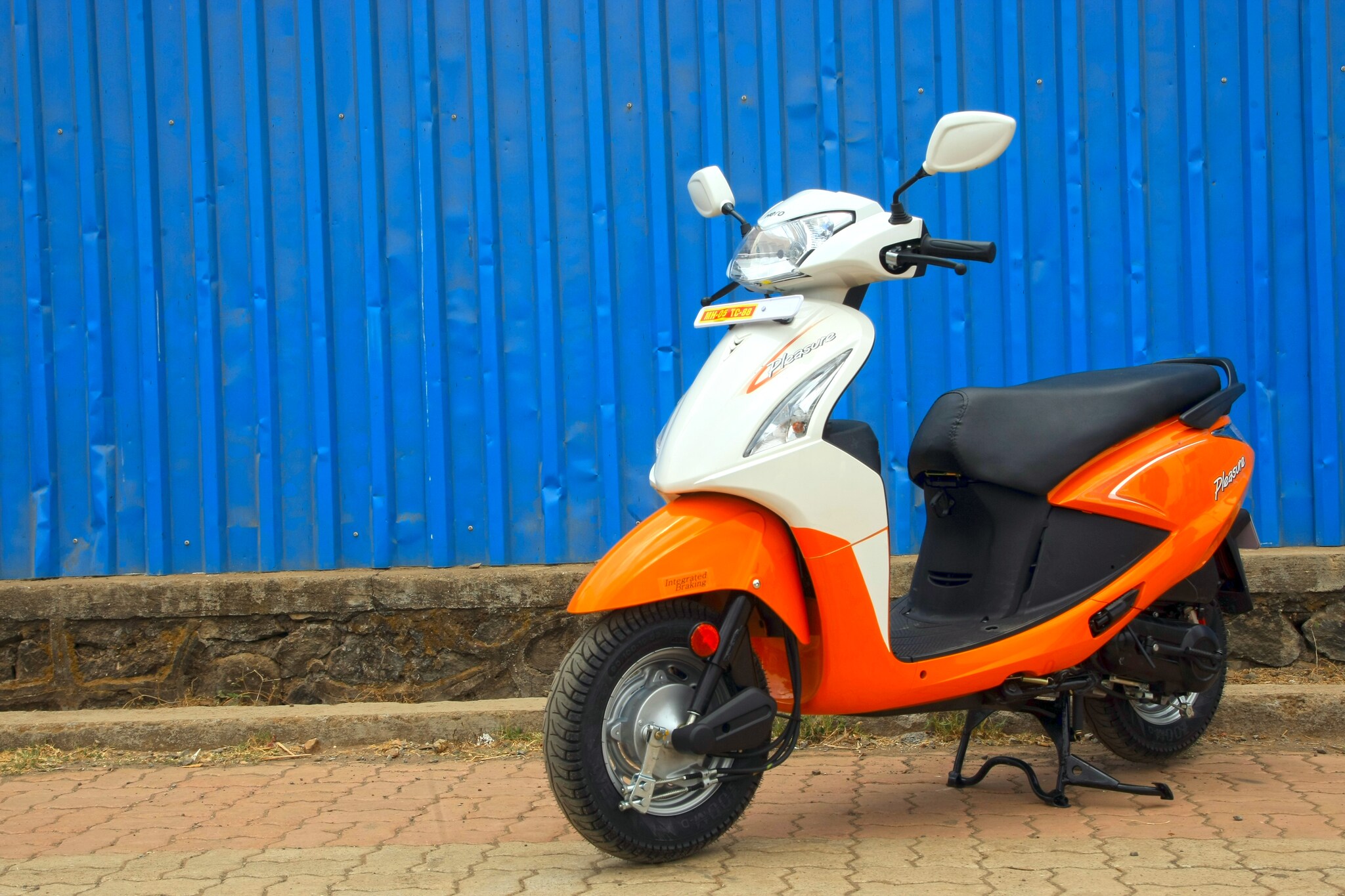 Hero Pleasure 2014 STD Exterior