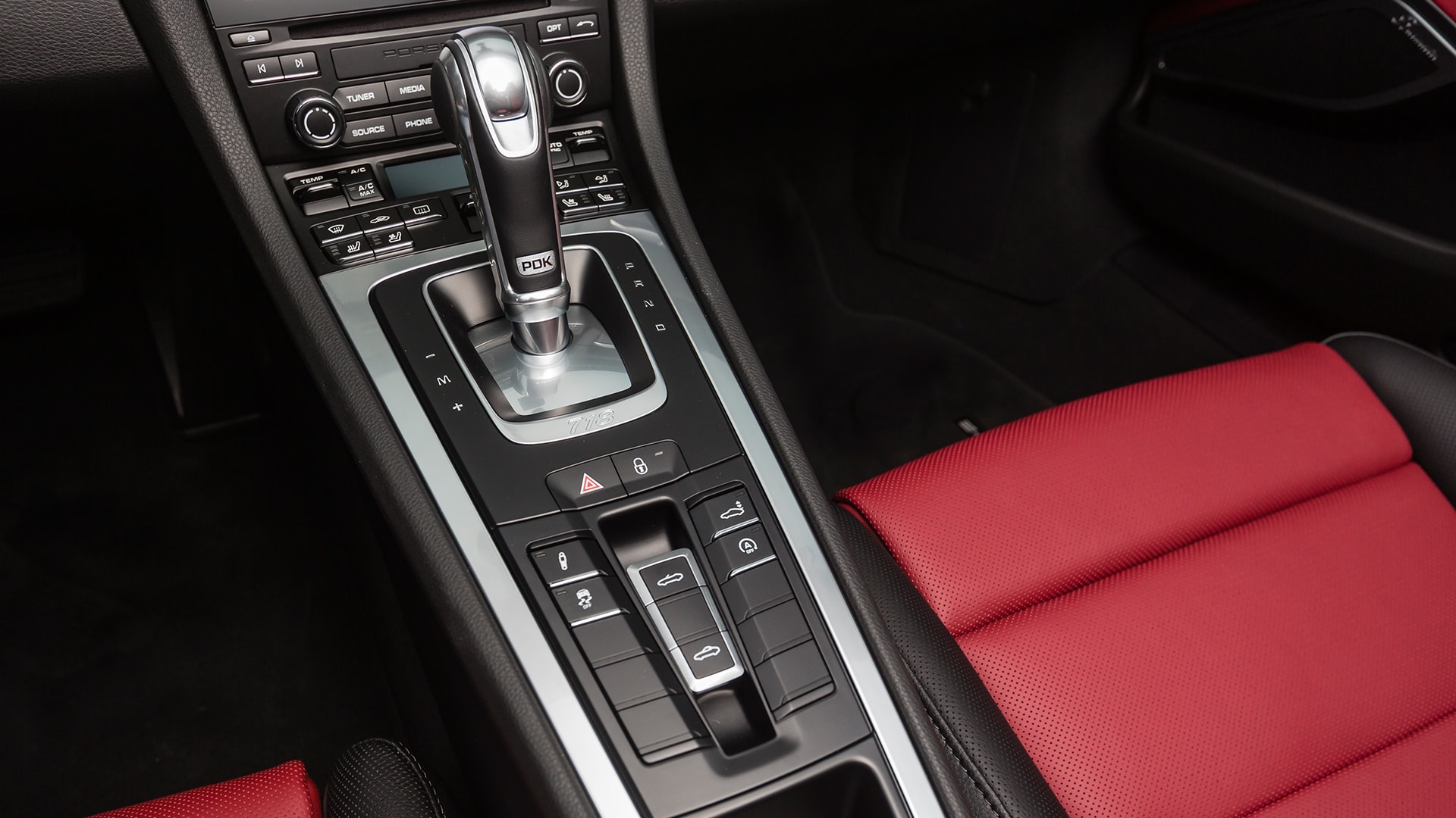 Porsche 718 2016 Boxster Interior