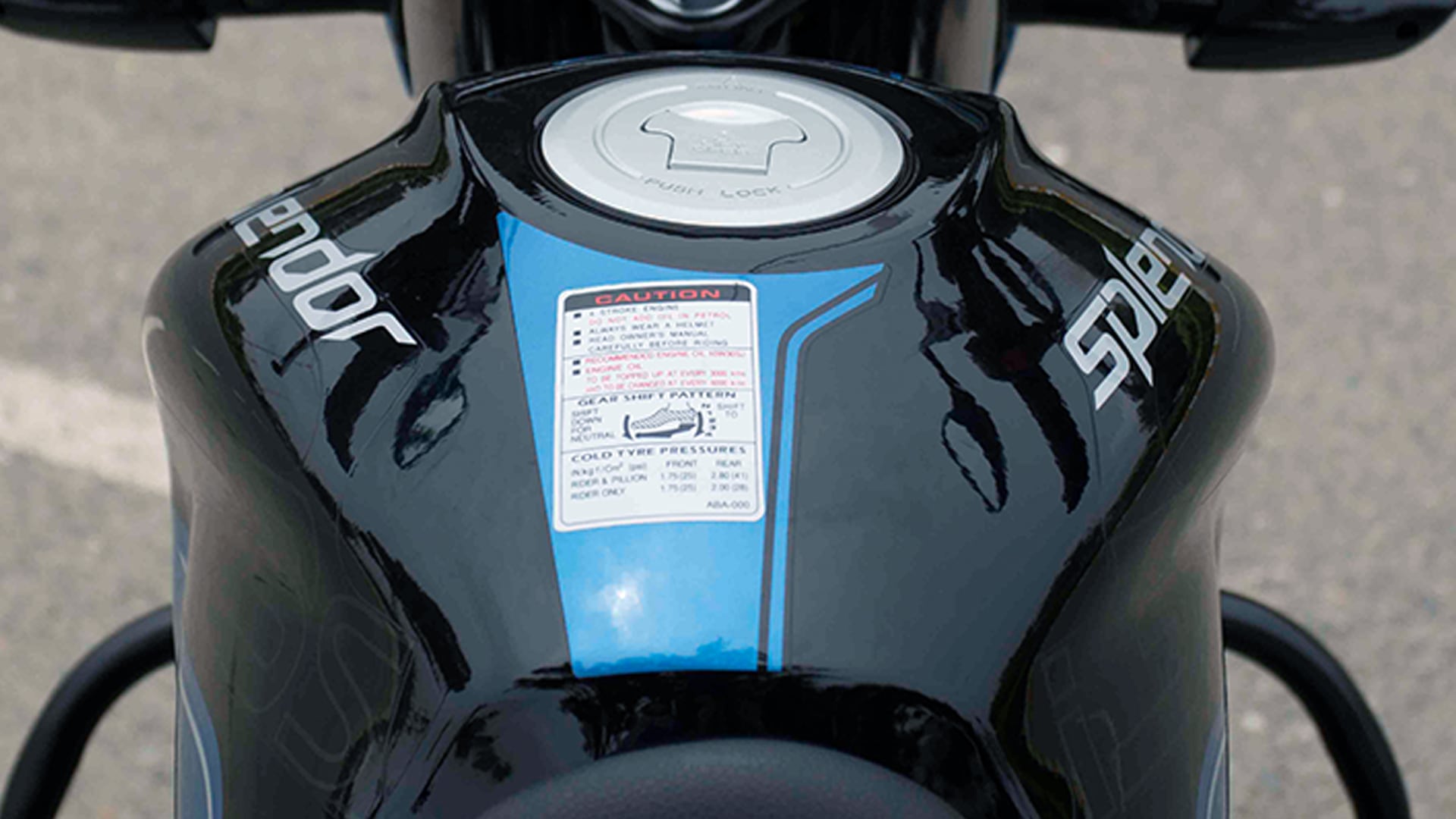 Hero Splendor iSmart 110 2016 Self-cast-drum