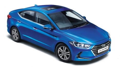 Hyundai Elantra 2016 1.6 Diesel S Exterior