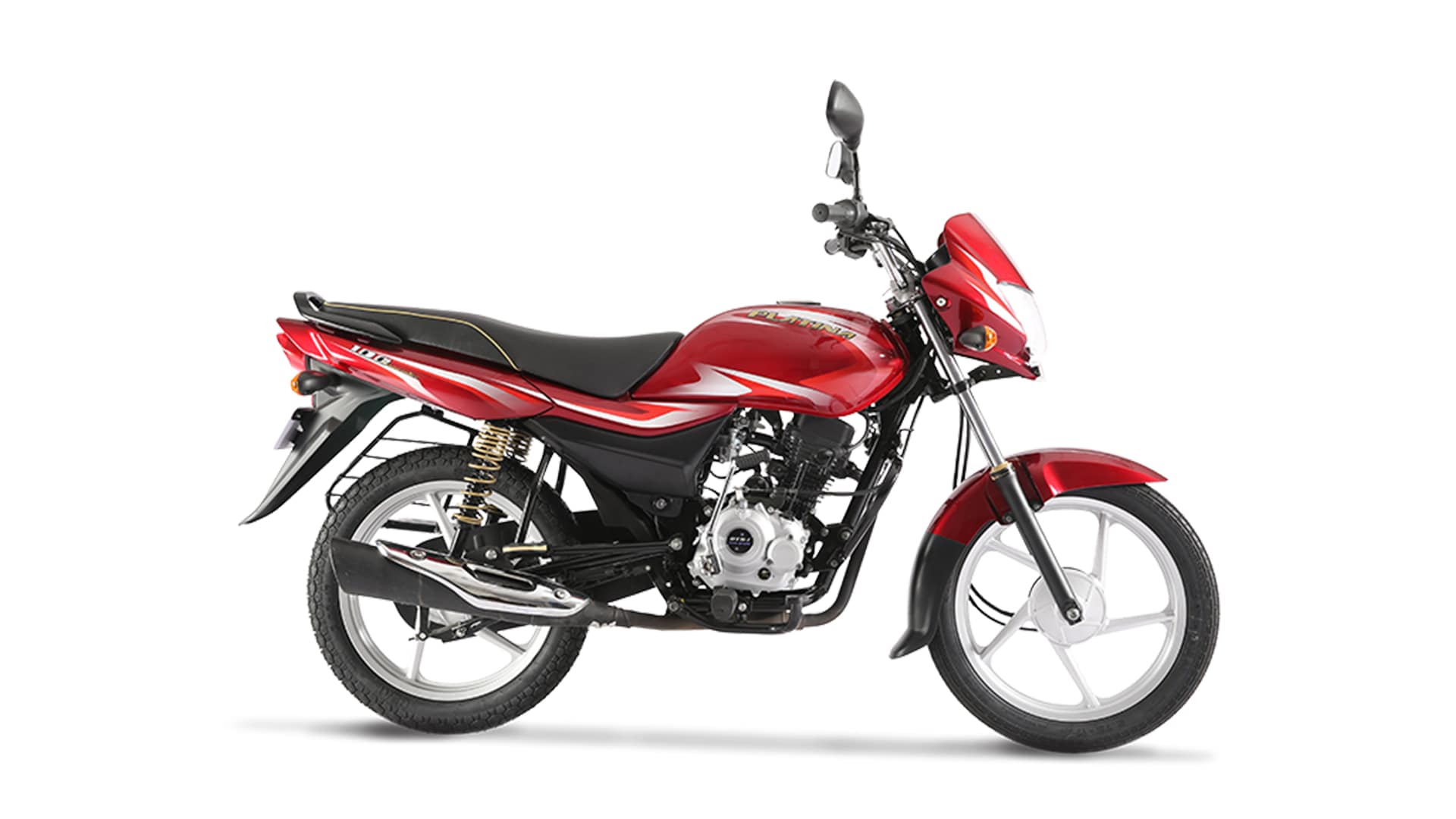 Bajaj Platina 100 2015 Spoke wheel Exterior