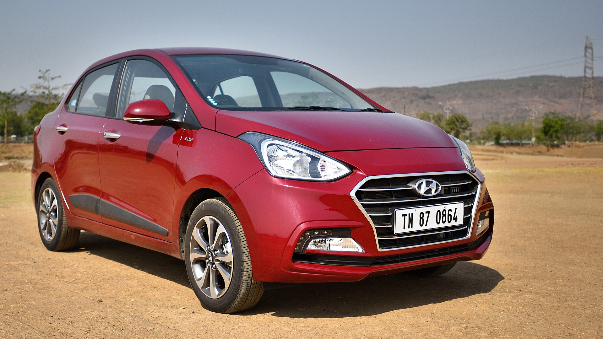 Hyundai xcent 2017 E Petrol Exterior