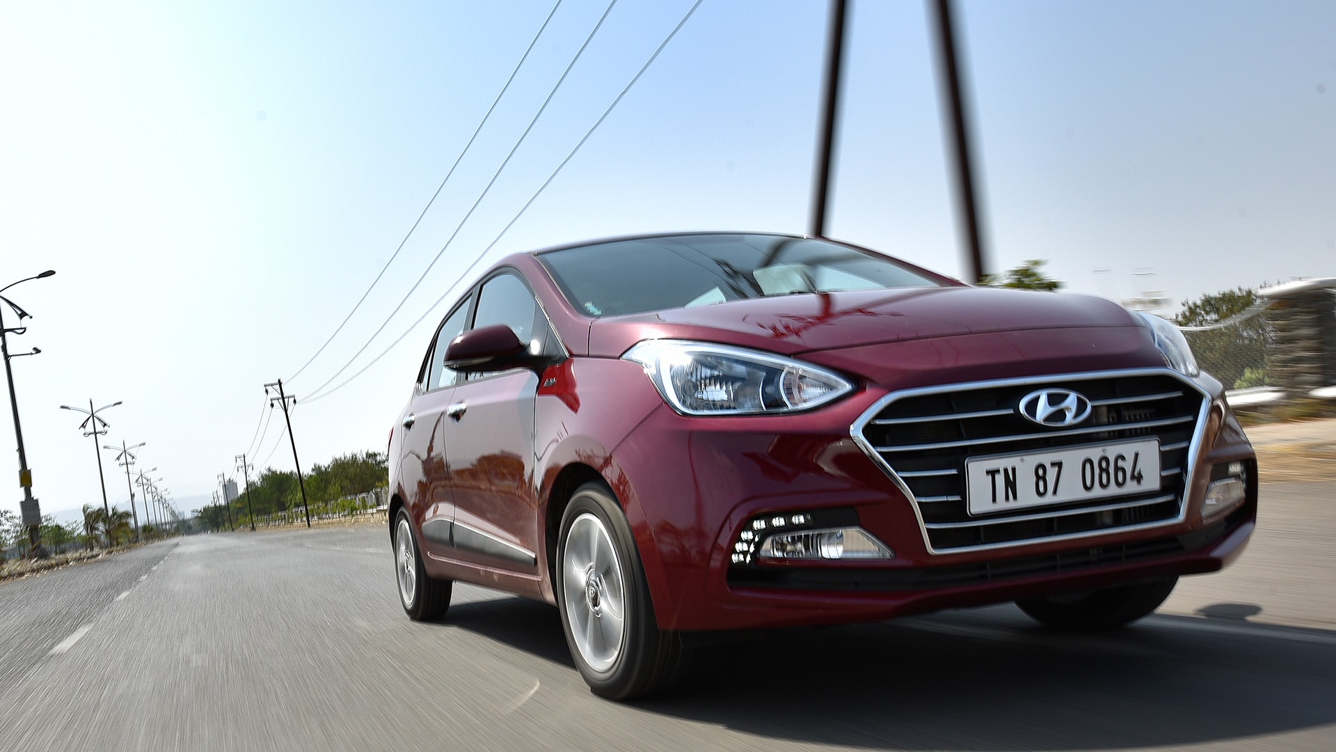 Hyundai xcent 2017 E Petrol Exterior