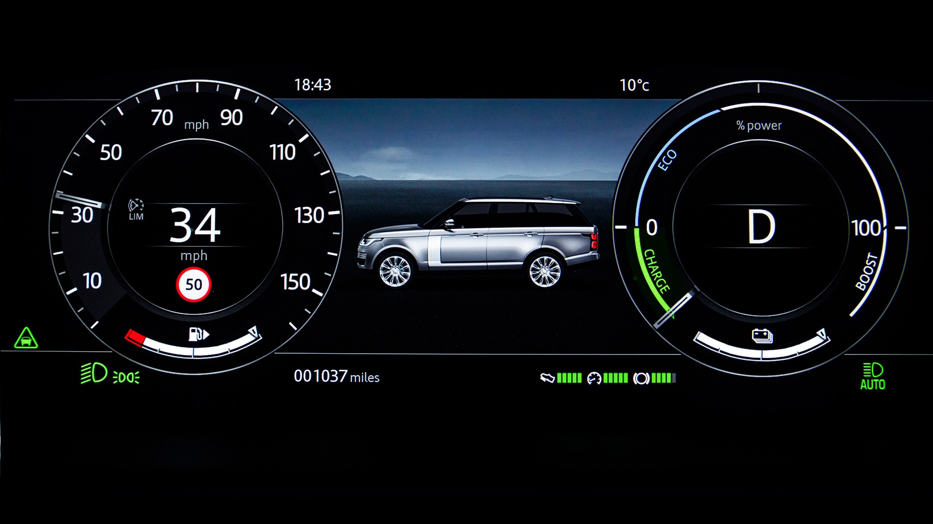 Land Rover Range Rover P400e Phev 2018 STD Interior