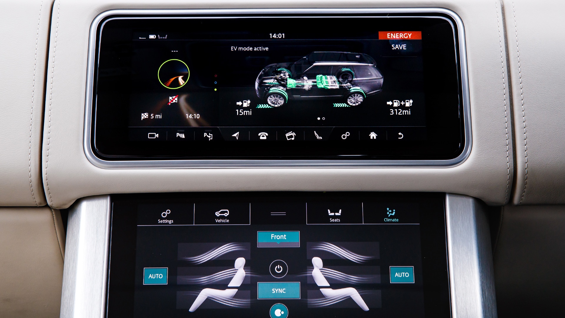 Land Rover Range Rover P400e Phev 2018 STD Interior