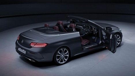 Mercedes Benz C  class 2018 C 300 Cabriolet Exterior
