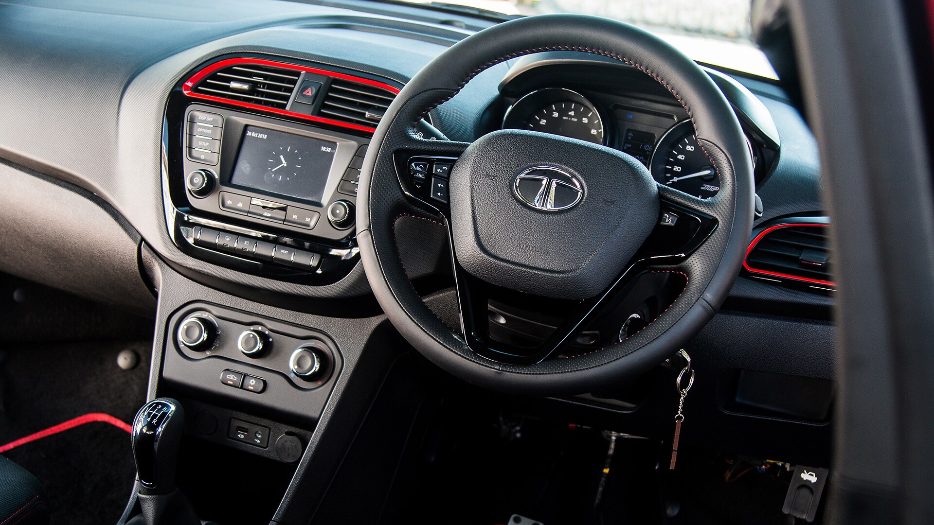 Tata Tiago JTP 2018 Revotron Interior