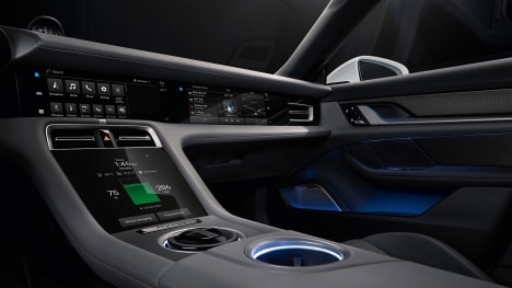 Porsche Taycan 2019 Turbo S Interior