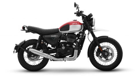 Yezdi Scrambler 2022 Rebel Red