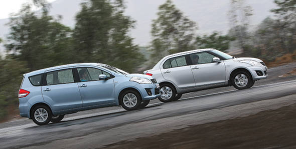 Dzire vs Ertiga