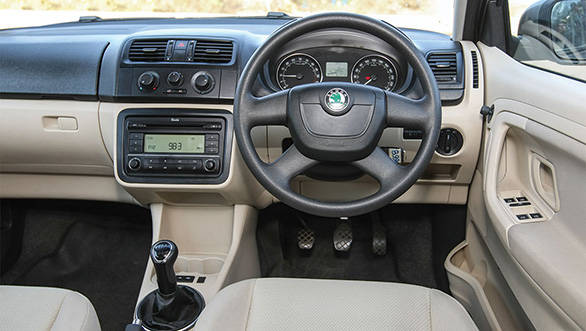 2012 Skoda Fabia interiors