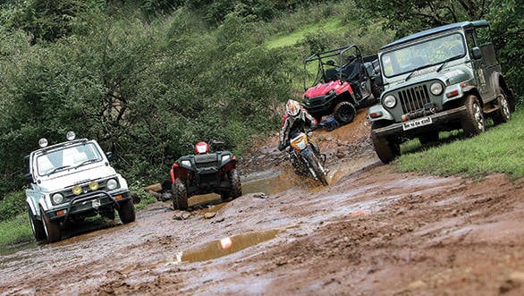 Maruti Gypsy King vs Polaris Sportsman 500 H.O vs Hero Impulse vs Polaris Ranger 6x6 800 vs Mahindra Thar