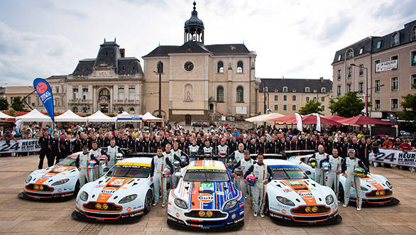 Aston Martin Racing Vantage GTE Gulf Livery