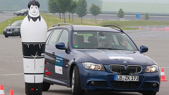 The radar assisted collision avoidance system