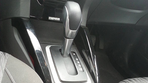 The gearbox is a six-speed dual clutch automatic, so it is quick in its shifts and seamless for most part