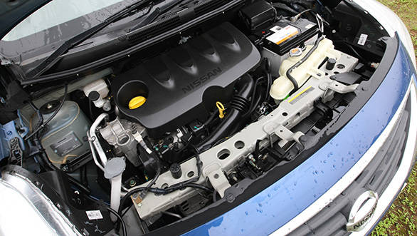 NIssan's 1.5-litre petrol gives the highest power among the three cars 
