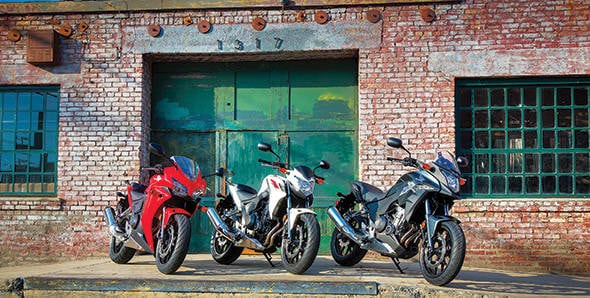 The Honda CBR500 family