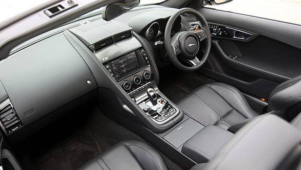 There is no wood and chrome in the interiors, it's all solid aluminum and leather