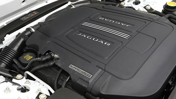 The 495PS supercharged engine is one of the best sounding V8s around