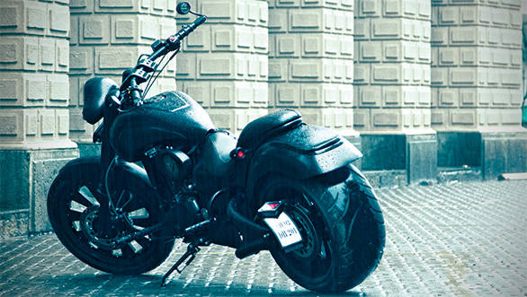  Best angle to view the bike from is the rear